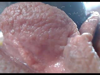 Vibed kulay-rosas puke laruan fucked pataas malapit pov, malaswa video tatlong-dimensiyonal