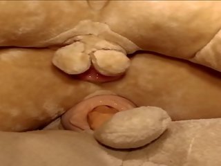 Curvy X rated movie show Doll gets fucked by 2 Male xxx film Dolls in Puppetry adult video film