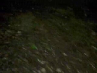 Stepsister gives a bukkake while taking a walk in the woods ruangan