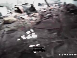 贪欲 女孩 拍着 在 abandoned places stevenshame.