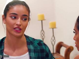 Fabulous darling emily willis tries something new with her beau