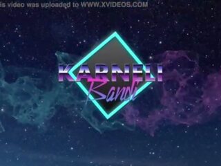 Kawaii кошеня любить анал і скаче a чорна dildo&period; teaser&period; karneli bandi