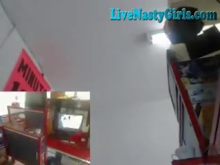 Latina webcam giovane femmina masturba in pubblico f