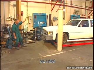 3 jocks with huge muscles and big cocks having group x rated movie at work
