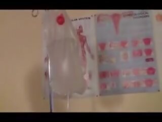전문 대학 소녀 점점 관장 과 수음: 아마추어 x 정격 영화