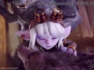 Tristana τεντωμένο με τέρας στρόφιγγες