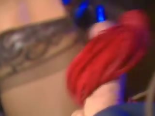 Insanely bra blondin dominatrixaktig vill några kuk: porr show 18