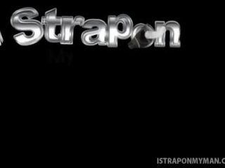 StrapOn Fuck sets up Hetero Stud Squirt