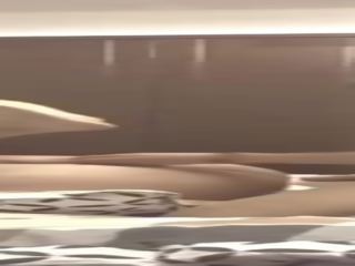 人妖X大学生 sexy transvestite 金雪儿 with big member thrusting men's anus