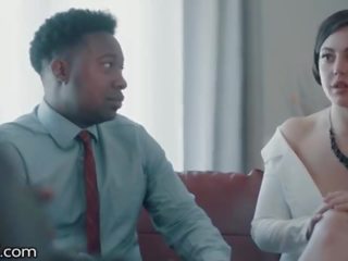 DarkX - Wife Takes BBC DP From adult video professor & Husband
