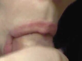 Minx Sucks Friend's dick Deeply and Swallows Cum