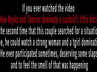 BBC Rafaella Oliver fucks a cuckold's adolescent & he watches Lucky Cuckold by LonY Fetiches