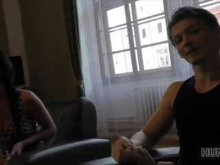 Poor stripling has to watch girlfriend's awesome xxx film