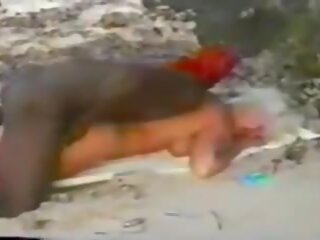 Jan B's Jamaican Beach Bang: MILF sex movie feat. Jan B.
