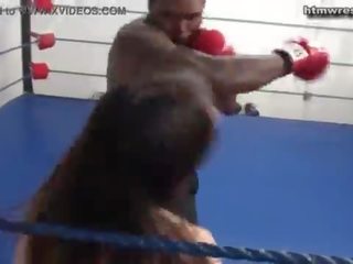 黑色 男 拳击 beast vs 小 白 孩儿 ryona