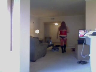 Affascinante milf fumare