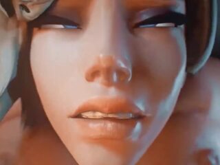Big Ass Oiled Fucking Animation with Sound: Japanese Blowbang dirty video