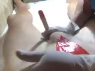 Бразилски waxing на а голям вал трета част waxing на кур