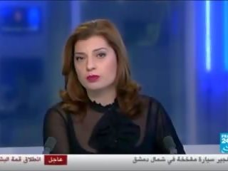 Attractive arab journalist rajaa mekki blbec pryč challenge.