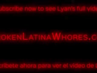 Cilik latina spinner lyan gets it atos in both ends