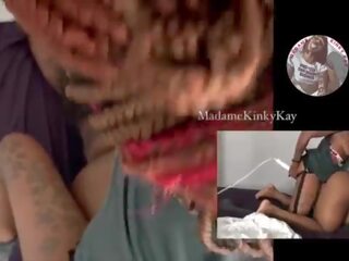 Madamekinkykay eats junilees faraj dan mengongkek beliau baik