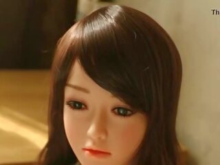 肛交 同 lifelike 褐发女郎 性别 夹 娃娃 - 快 肛交 体内射精