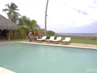 Aikuinen elokuva & valheita sisään the caribbean, vapaa milf xxx video- 49