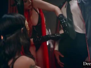 Deeper&period; lulu&comma; april&comma; ジャスミン & isiah サーブ ガールフレンド maitland