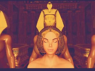 Historia av futa orgia - egypt. prepares