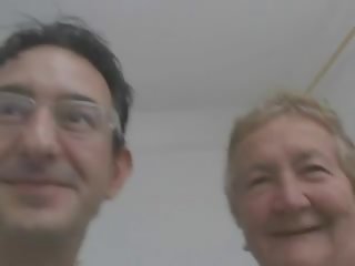 Fat Italian Grannie loves Anal and Cum