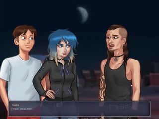 Summertime saga - γυμνός emo mademoiselle με ωραίος βυζιά pt 18