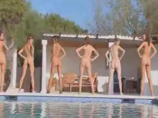 Seven naked girls like an goşun video