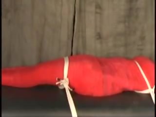 Gara woman is wrapped and humiliated, x rated clip 4c