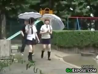 Japonsko adolescent hlačke
