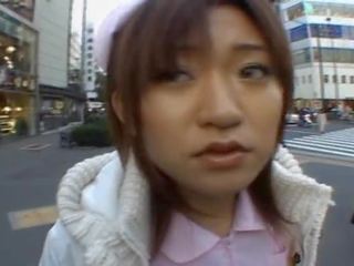 Naughty Asian sweetheart Is Pissing In Public