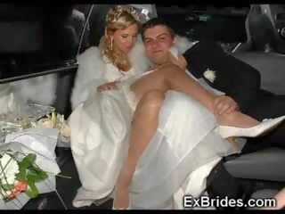 实 轰动的 业余 brides