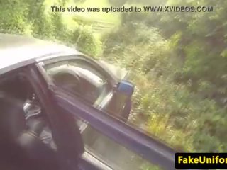 Skutečný brit sání falešný coppers kohout v auto