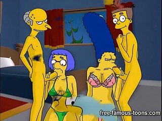 Simpsons hentai hard pesta seks
