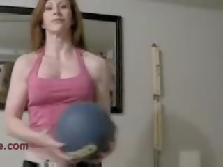 Catherine de sade provocative workout 1
