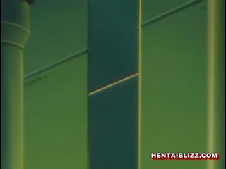 Lidhur me zinxhir hentai manhood merr thau dhe fucked