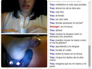 13-05-29 Chica de lindos labios chupandose los dedos, seductress sucking fingers (cumI