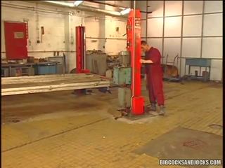 Jocks kurang ajar in the factory clark danson and rod stevens