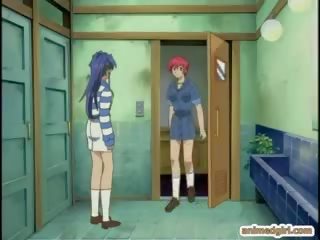 שעבוד הנטאי גטו dildoed תחת ו - wetpussy מזוין