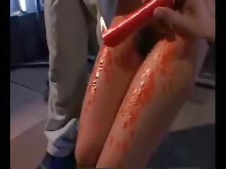 アジアの 男とドム フェティッシュ