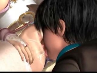 金发 无尽 princes 的阴户 舔 和 钉 硬