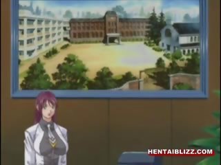 Lidhur me zinxhir hentai pecker merr thau dhe fucked